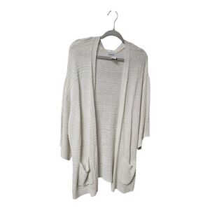 Old Navy Cream Cardigan Sweater Open-Front